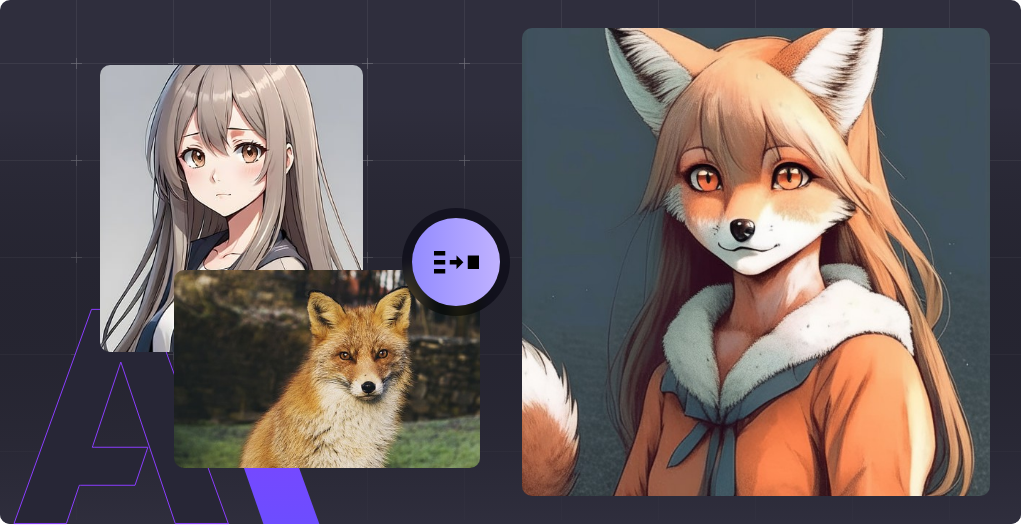 Vidnoz AI画像重ねるサイト 例3